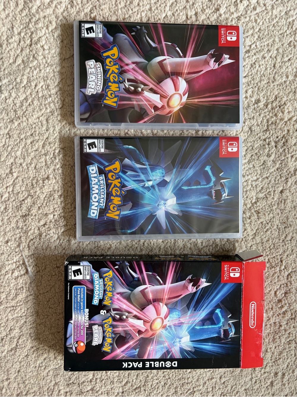 Nintendo Pokémon Brilliant Diamond & Shining Pearl Double Pack